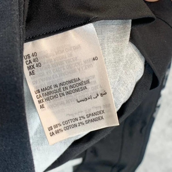 INC International Concepts Men's Deep Black Slim-Fit Floral Suit Pants SZ 40 - Picture 10 of 11